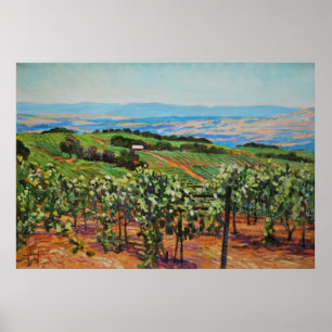 Poster Copie de vignoble