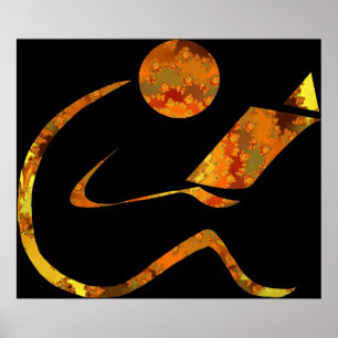 Poster Copie d'or de lecteur