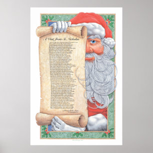 Poster Copie du père noël de Noël