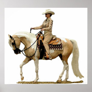 Poster Copie occidentale à moitié Arabe d'affiche de