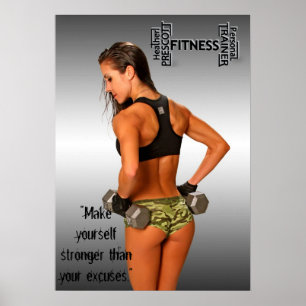 Poster Copies de forme physique de Prescott de Heather