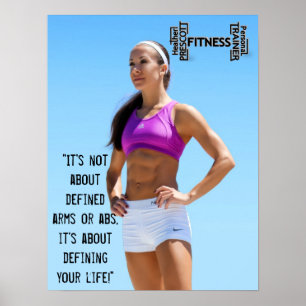 Poster Copies de forme physique de Prescott de Heather