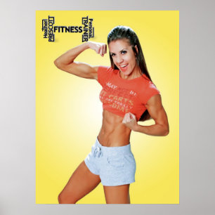 Poster Copies de forme physique de Prescott de Heather