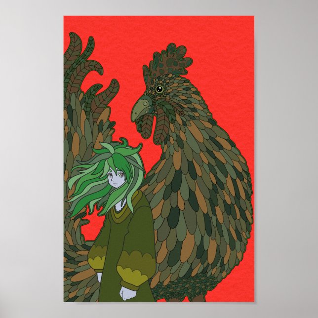 Poster Coq (Devant)