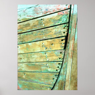 Poster coque en bois