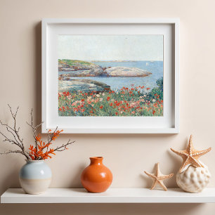Poster Coquelicots, îles de Shoals, Childe Hassam Fine Ar
