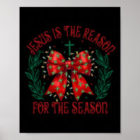 Coquette Bow Jesus Est La Raison De La Saison Ch