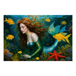 Poster "Coralyn" - Belle Sirène Mystique