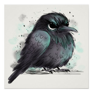 Poster Corbeau