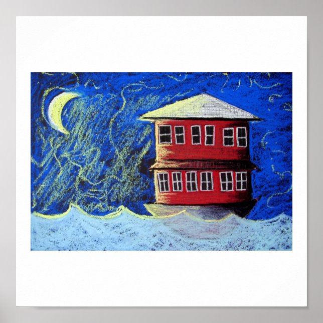 Poster Corbeau du bord de la rivière (ME) (Devant)