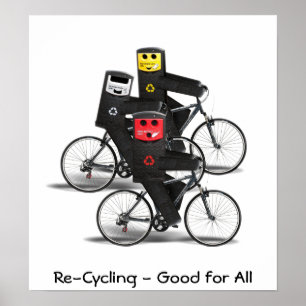 Poster Corbeilles cyclables