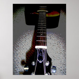 Poster Cordes de guitare