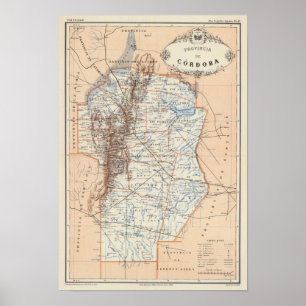 Poster Cordoue, Argentine