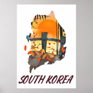 Poster Corée du Sud