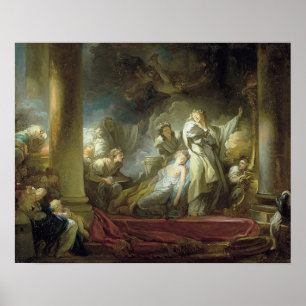 Poster Coresus se sacrifier pour sauver Callirhoe