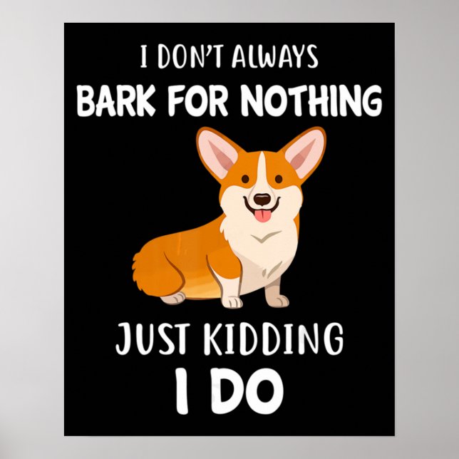 Poster Corgi (Devant)