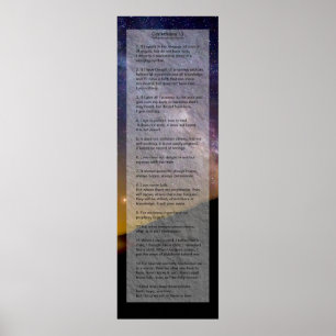 Poster Corinthiens 13 Imprimer