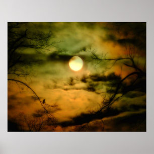 Poster Corneille Et Ciel Omineux