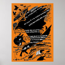 Corneilles à l'affiche Lochranza (orange)