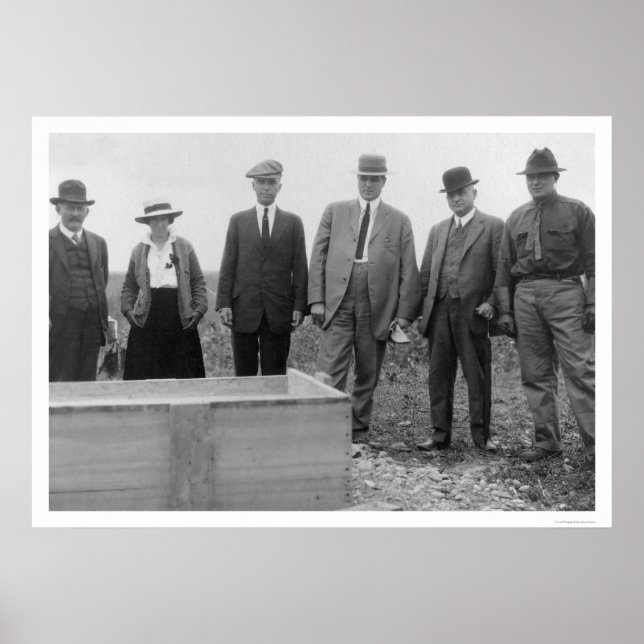 Poster Cornerstone de l'Université d'Alaska 1916 (Devant)