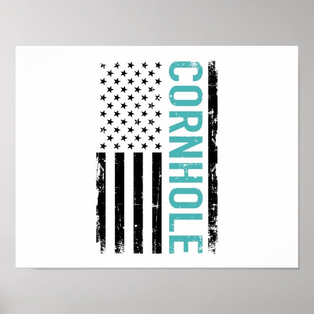 Poster Cornhole USA (Devant)