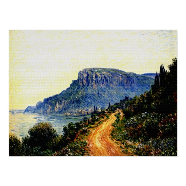 Poster Corniche de Monaco (Devant)