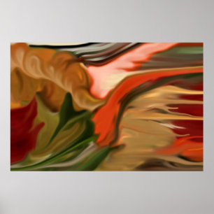 Poster Cornucopia Art Abstrait