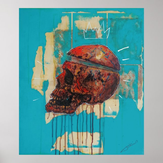 Poster "Coronada Mortalidad #2" (Devant)