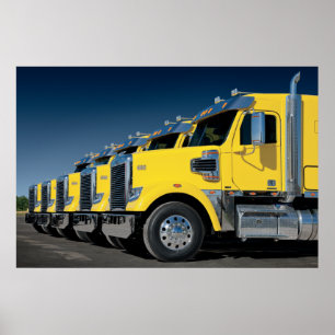 Poster Coronado jaune Freightliners