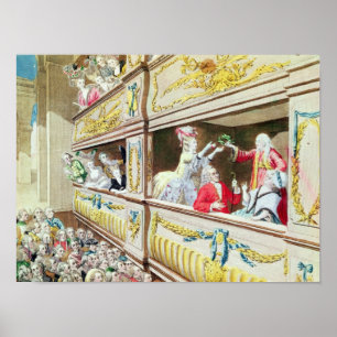 Poster Coronation de Voltaire au Théâtre Français