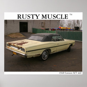 Poster Coronet R/T 1968