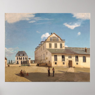 Poster Corot - Maison Et Usine De Monsieur Henry