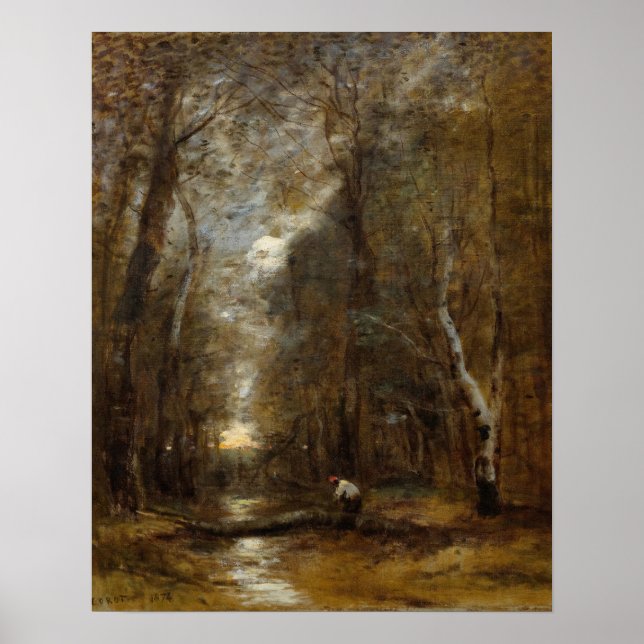 Poster Corot - Sous Bois (Devant)