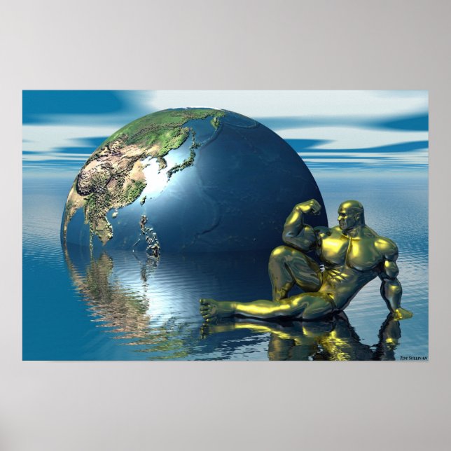 Poster corps d'or (Devant)