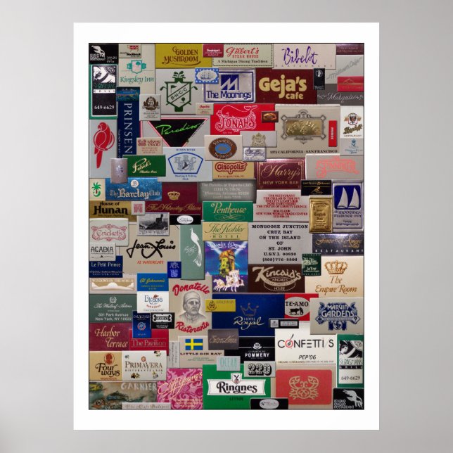 Poster Correspondance des livres (Devant)