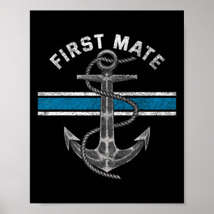 Poster Correspondance des premiers matchs à voile capitai