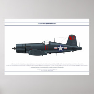Poster Corsair USA VMF-513