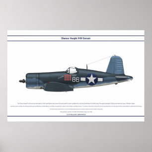Poster Corsaire Etats-Unis VMF-214 2