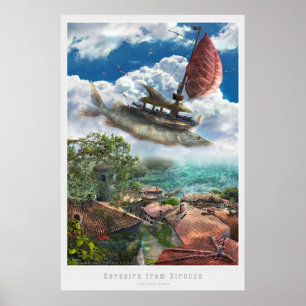 Poster Corsairs de Sirroco   Surréaliste