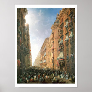 Poster Cortège de Corpus Christi dedans par
