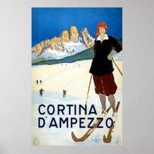 Poster Cortina D'ampezzo