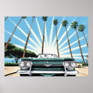 Poster Corvair Pop Art