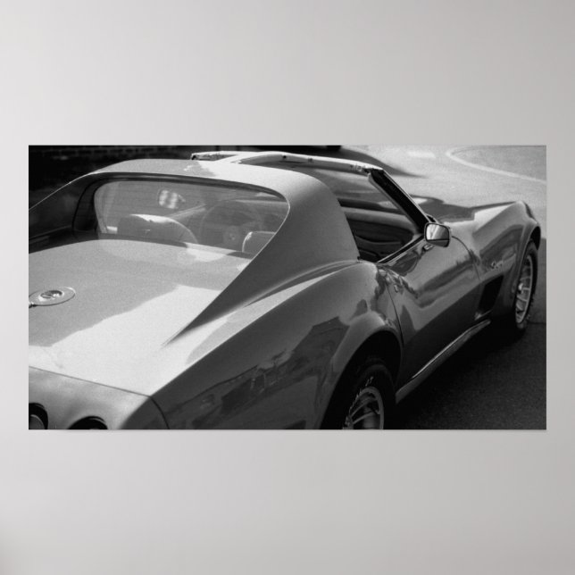 Poster Corvette (Devant)