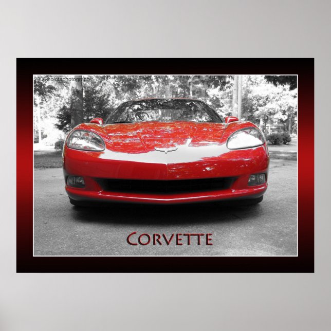 Poster Corvette 2005 (Devant)