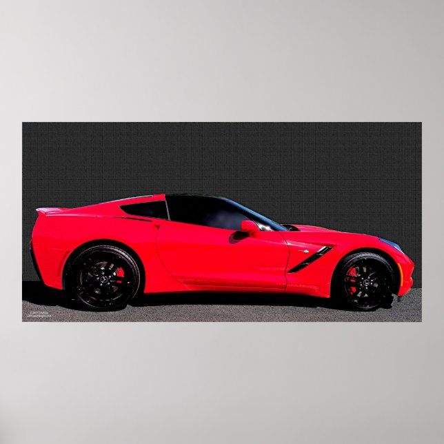 POSTER CORVETTE 2015 (Devant)