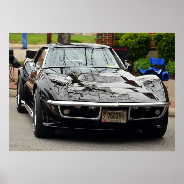 Poster Corvette C3 1969 427 (Devant)