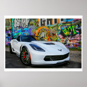 Poster Corvette Z06 2015
