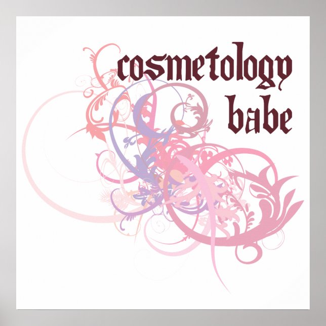 Poster Cosmetology Babe (Devant)