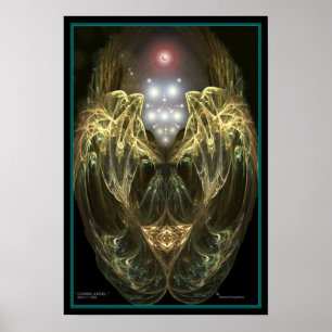 Poster " COSMIC ANGEL " de Robert Singletary