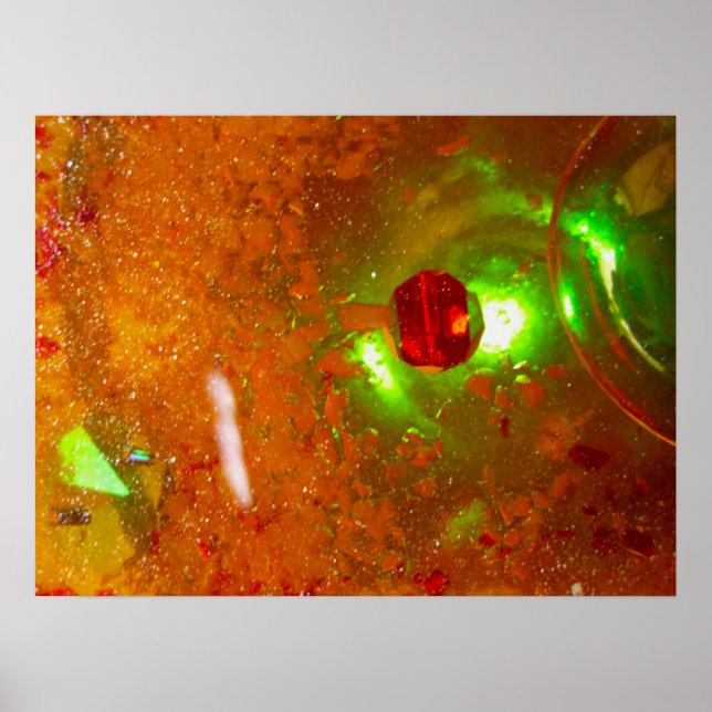 Poster Cosmos colorés Imprimer #2 (Devant)